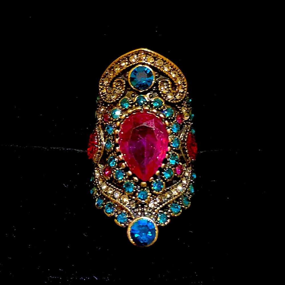 Gypsy BoHo-chic Multicolored Ring